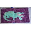 Pattern for book page - crocodile