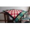 Game Board in Patchwork for checker or drafts - pattern