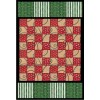 Game Board in Patchwork for checker or drafts - pattern