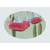 Gum Blossom cross stitch kit by Mary Elizabeth Designs.