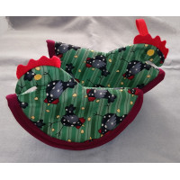 Hen Potholder - 2 pack kit