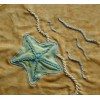 Pattern for book page -  starfish