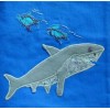 Pattern for book page -  shark