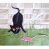 Pattern for book page - cat