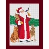 Bush Animal Santa cross stitch kit from Connor & Lachie.